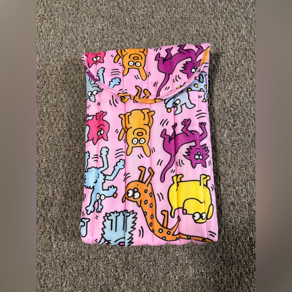 Baggu x Keith Haring Dog Laptop Case 16”